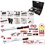 KS Tools MASTER wheel change service kit with 1/2″ INFINITOOL ratchet torque wrench, 20 – 200 Nm, 18 pcs - 516.2450