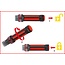 KS Tools 1/2" ERGOTORQUE®precision Ratschen-Drehmomentschlüssel, 40-200Nm, rot - 516.6542