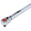KS Tools 1/2" ERGOTORQUE®precision Ratschen-Drehmomentschlüssel, 40-200Nm, rot - 516.6542