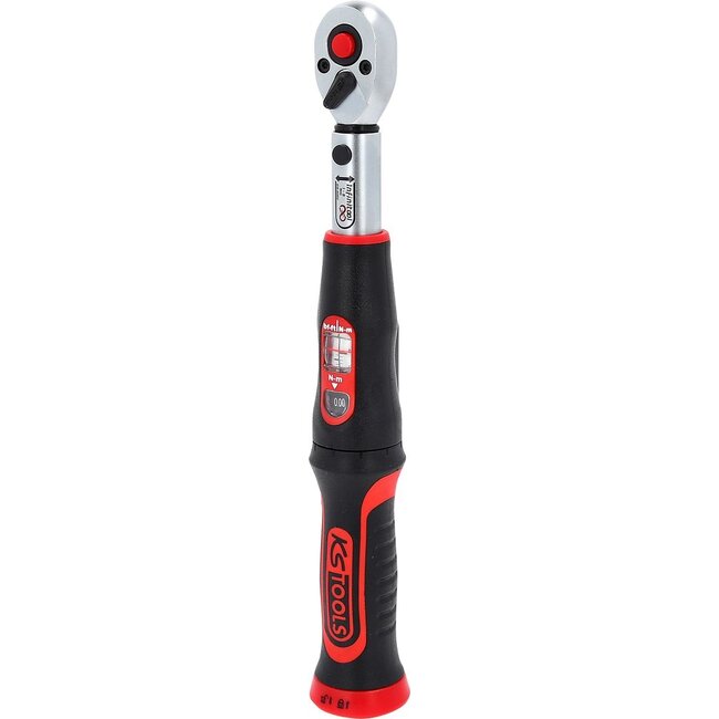 KS Tools 1/4" INFINITOOL torque wrench with reversible ratchet head, 1-5 Nm - 516.9002