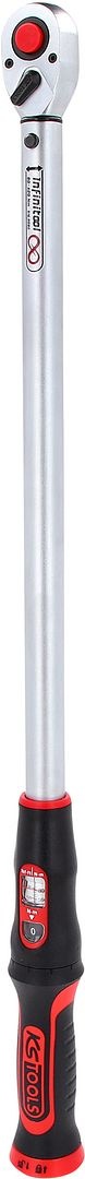 KS Tools 1/2" INFINITOOL Momentsleutel met omschakelbare ratelkop - 80-420 Nm - 516.9082, foto 4 van 6