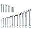 KS Tools Combination spanners set, offset, 21 pcs 6-32mm - 517.0043