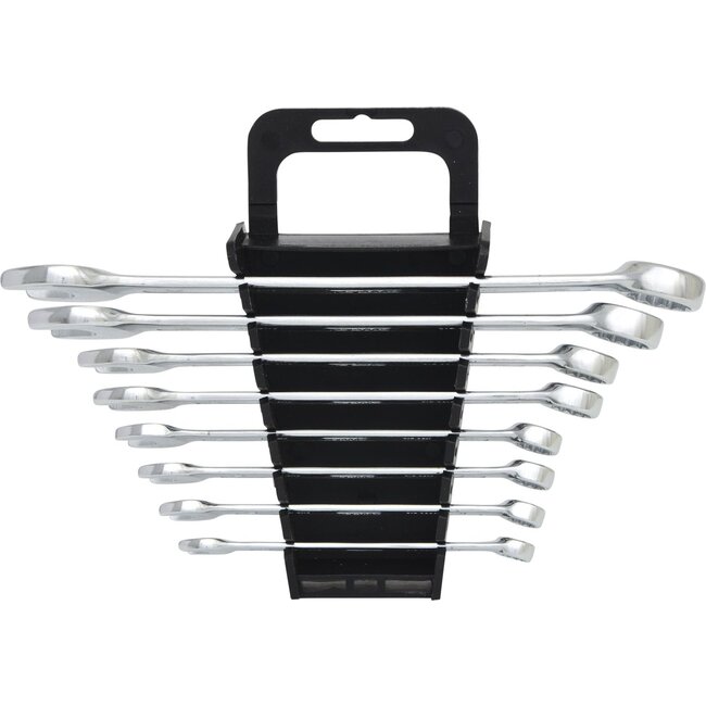 KS Tools Combination spanners set, offset, 8 pcs 8-19mm - 517.0048