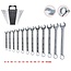 KS Tools Combination wrenches set, offset, 12 pcs 8-19mm - 517.0052
