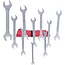 KS Tools Jeu de clés à fourche, 11 pcs, 6x7-30x32mm - 517.0123