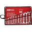 KS Tools Double open ended wrench set, 12 pcs, 6x7-30x32mm - 517.0125