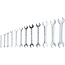 KS Tools Double open ended wrench set, 12 pcs, 6x7-30x32mm - 517.0125