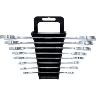 KS Tools Double open ended wrench set, 8 pcs, 6x7-20x22mm
