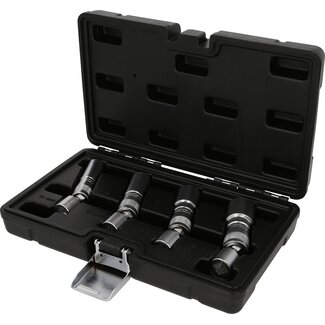 KS Tools 3/8" Zündkerzen-Stecknuss-Satz, 4-tlg, magnetisch mit Gelenk