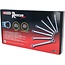 KS Tools RESCUEpower Double ended ring spanner offset set 7 pcs 6-19mm  - 517.1555
