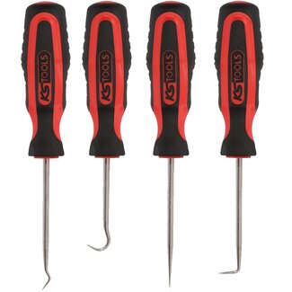 KS Tools Jeu de crochets, 4 pcs