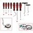 KS Tools Master hook tool set, 9 pcs - 550.1070