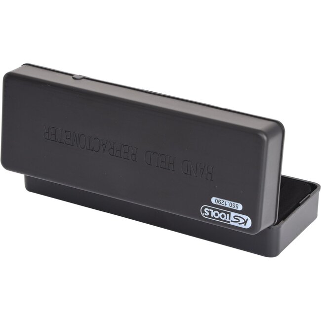 KS Tools Réfractomètre - Appareil de contrôle du liquide de batterie et liquide de refroidissement - 550.1290