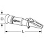 KS Tools Refractometer - optical tester for battery fluid and antifreeze - 550.1290