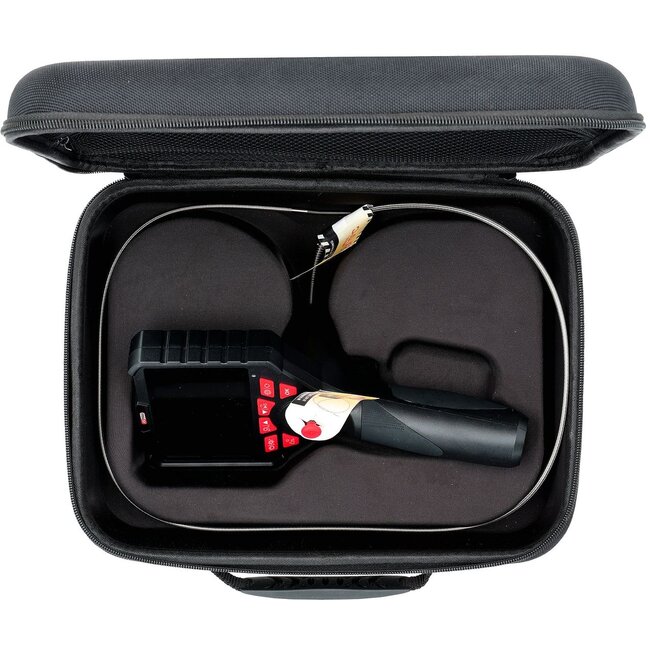 KS Tools HD-Videoskop-Satz mit Ø 3,9 mm 720° und 0° HD Frontkamera-Sonde, flexible PVC Hülle - 550.7580