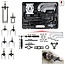 KS Tools Hydraulic universal puller set 2 arm and 3 arm, 22 pcs - 700.1200