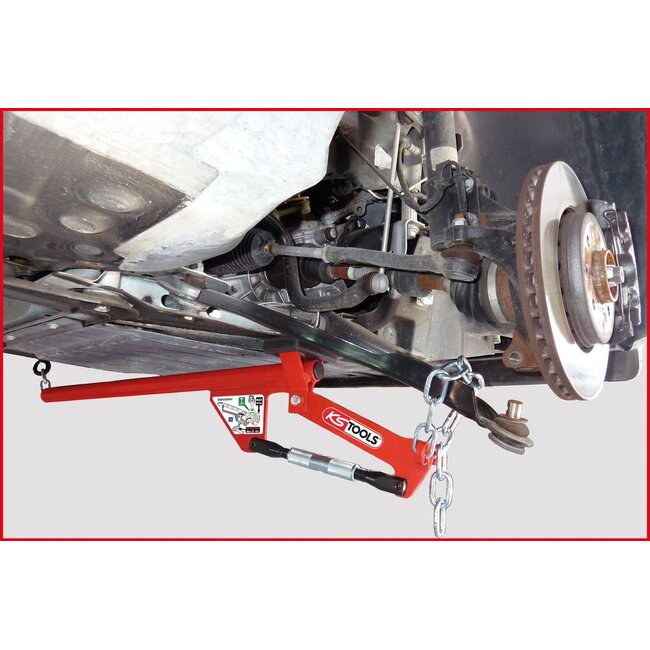 KS Tools Universal-Achshebel mit Kette, 960mm - 700.1495