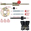 KS Tools Universal wheel hub and prop shaft puller set, 30 pcs - 700.1530