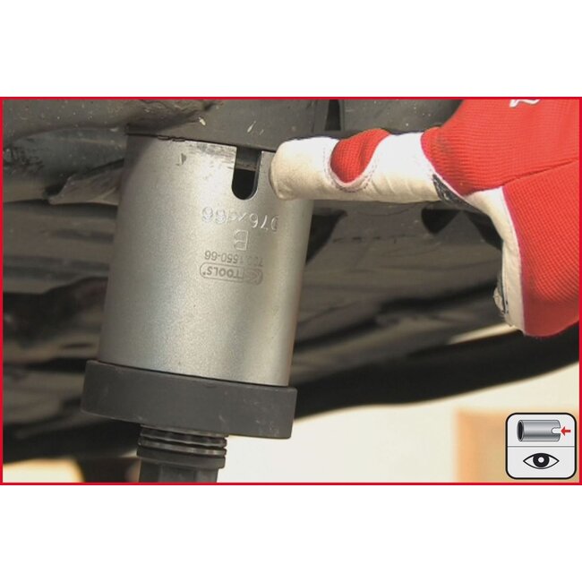 KS Tools Druk- en trekbussenset - 37 - delig - 700.1550