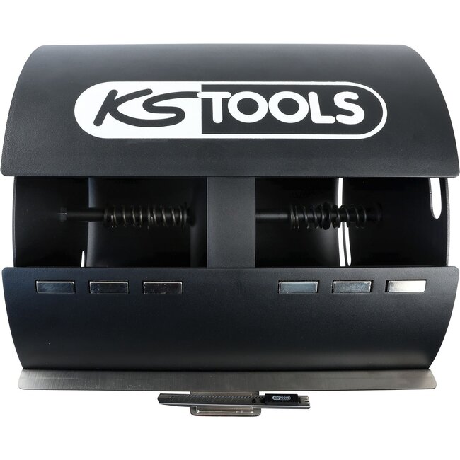 KS Tools Support pour rouleaux de masses d’équilibrage adhésives avec support mural - 800.0100