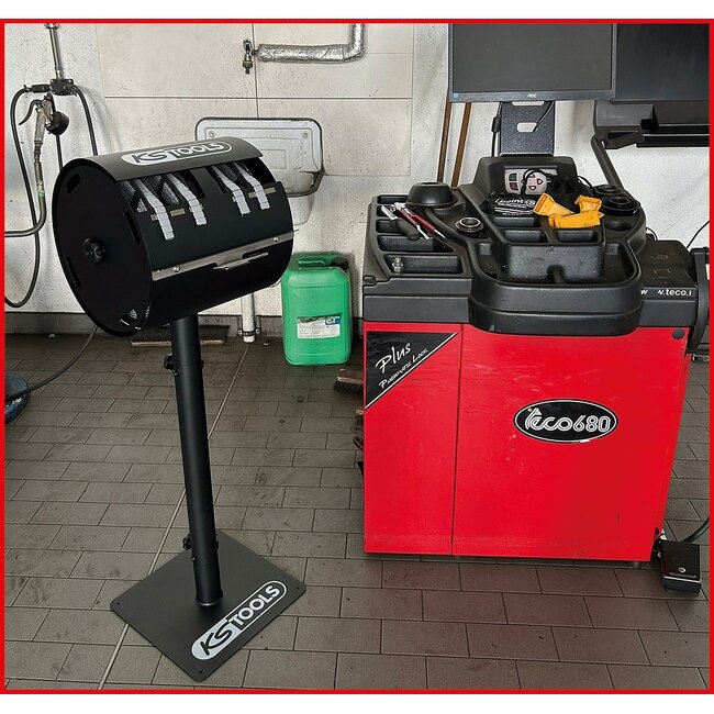KS Tools Support pour rouleaux de masses d’équilibrage adhésives avec pied - 800.0105
