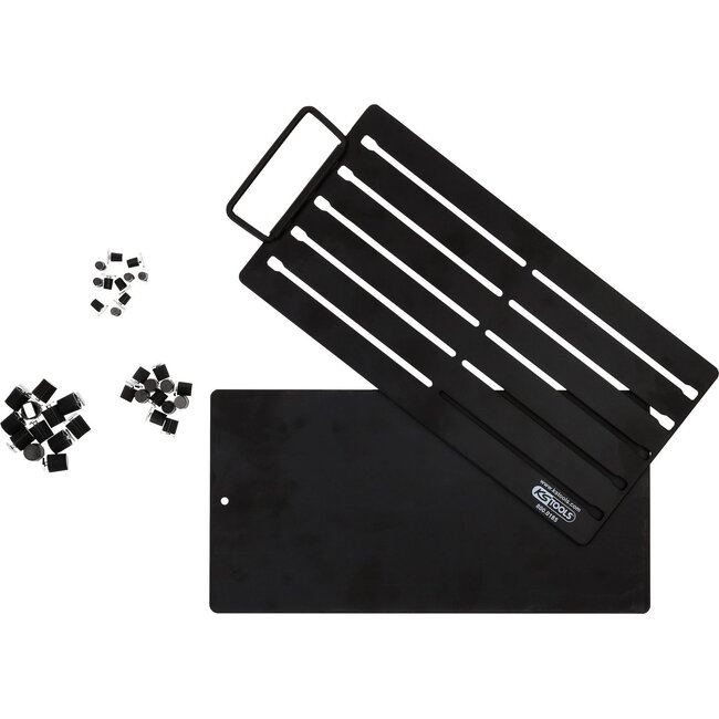 KS Tools Système de rangement de douilles magnétique, 38 pcs - 800.0185