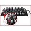 KS Tools Magnetic socket organising system, 38-pcs - 800.0185