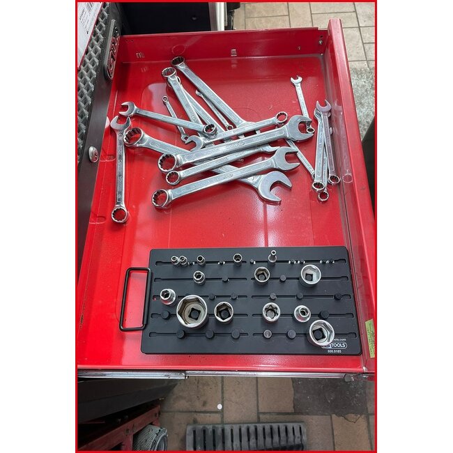 KS Tools Magnetisch dopsleutel-opbergsysteem - 38 - delig - 800.0185