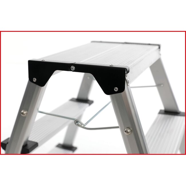 KS Tools Aluminium step ladder - 800.0965