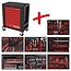 KS Tools Performanceplus workshop tool trolley set P15 with 397 tools for 7 drawer - 815.7397