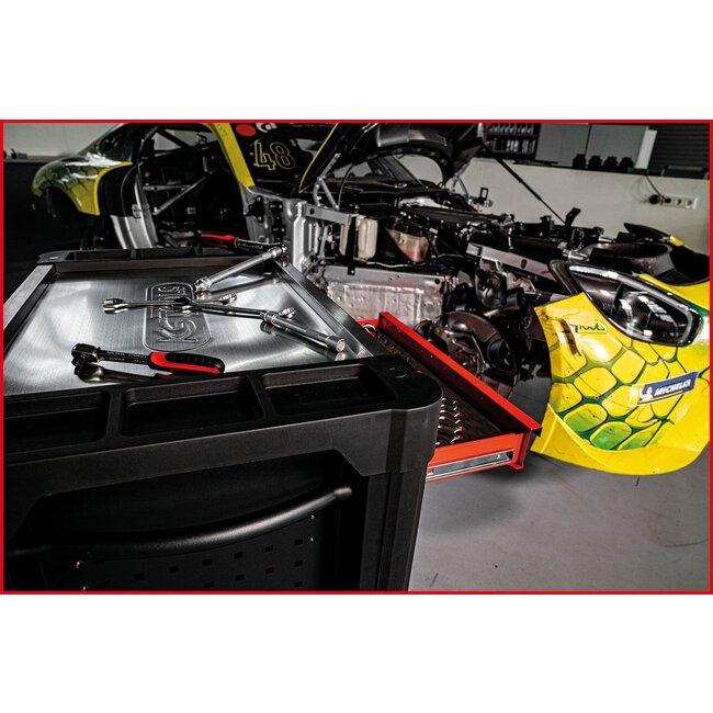 KS Tools Performanceplus workshop tool trolley set P25 with 564 tools for 8 drawer - 825.8564