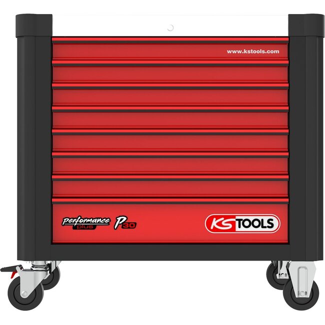 KS Tools Performanceplus workshop tool trolley set P30 with 706 tools for 7 drawer - 830.9706