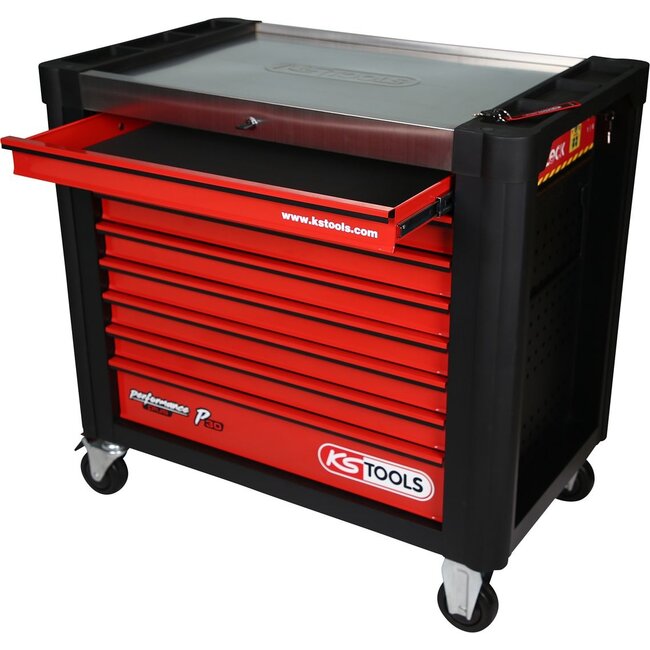 KS Tools Performanceplus Werkstattwagen-Satz P30 mit 706 Werkzeugen für 7 Schubladen - 830.9706