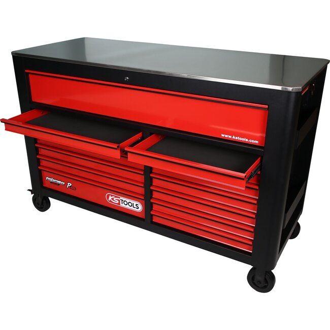 KS Tools Performanceplus workshop tool trolley set P45 with 950 tools for 13 drawer - 845.14950