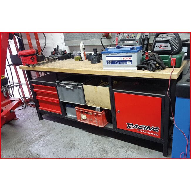 KS Tools Xextra long workbench with 3 drawers and 1 door - 865.0201