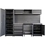 KS Tools  workshop cabinet system, stainless steel plate - 866.6000