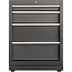 KS Tools  workshop cabinet system, stainless steel plate - 866.6000