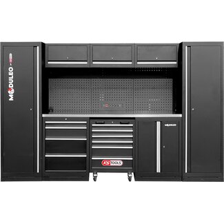 KS Tools Werkstatt-Schranksystem, gerade, 3240 x 500 mm