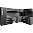 KS Tools Workshop cabinet system, L form, 3400 x 2120 mm, option 1 - 866.6210