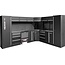 KS Tools Workshop cabinet system, L form, 3400 x 2720 mm, option 2 - 866.6225