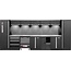 KS Tools Workshop cabinet system, straight, 4600 x 500 mm, option 2 - 866.6235