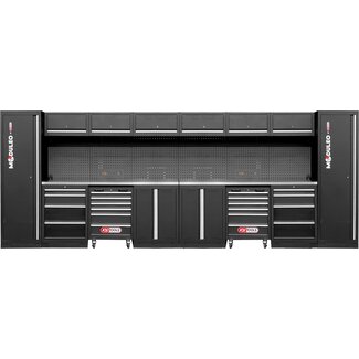 KS Tools Werkstatt-Schranksystem, gerade, 5280 x 500 mm