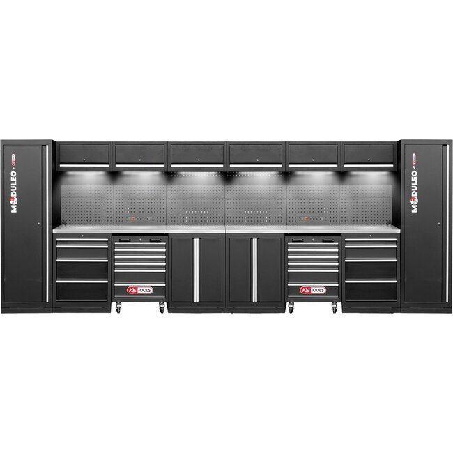 KS Tools Werkplaatskastsysteem - recht - 5280 x 500 mm - 866.6240