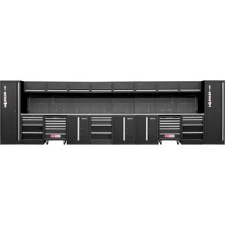 KS Tools Werkplaatskastsysteem - recht - 6640 x 500 mm - variant 1