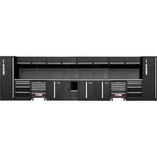KS Tools Werkplaatskastsysteem - recht - 6640 x 500 mm - variant 2