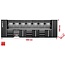 KS Tools Workshop cabinet system, straight, 5960 x 500 mm, option 2 - 866.6270