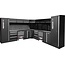 KS Tools Workshop cabinet system, L form, 3400 x 3400 mm - 866.6285