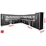 KS Tools Workshop cabinet system, L form, 4760 x 4760 mm - 866.6295