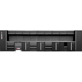 KS Tools Système d’armoire d’atelier, droit, 7320 x 500 mm, variante 1