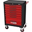KS Tools ECOline BLACK/RED toolbox with 7 drawers - 897.0007